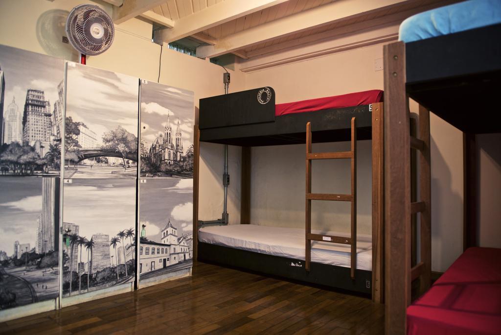 סאו פאולו Pauliceia Hostel חדר תמונה